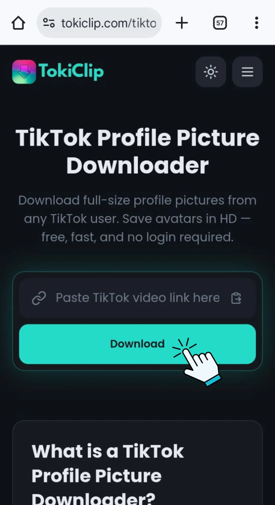 Paste into TokiClip